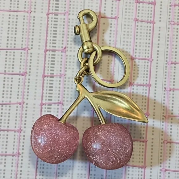 Cherry Bag Charms or Keychains For Sale - Picture 5 of 11